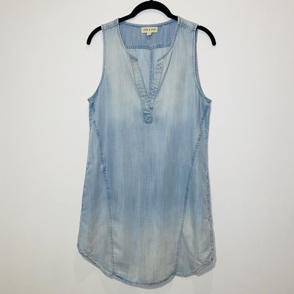 Anthropologie Cloth & Stone Women’s Size Small Dress Sleeveless V-Neck